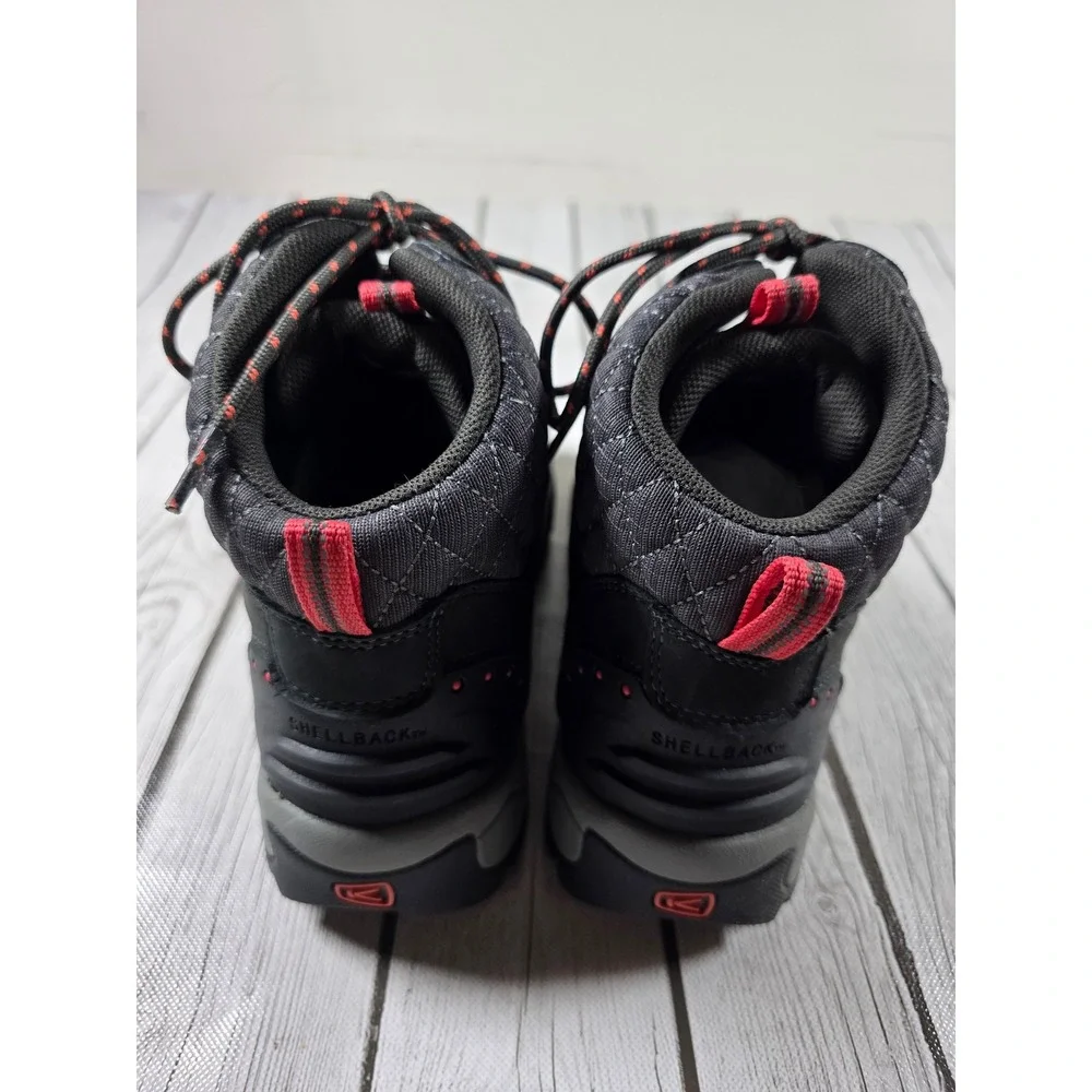 KEEN Revel‎ III Womens 10 Waterproof Hiking Boots Black Rose 1013212